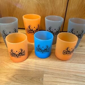 Multi-Color Silicone Cup Set of 7